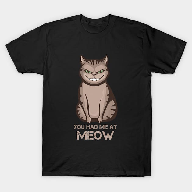 Meow Grumpy Cat T-Shirt by PetODesigns